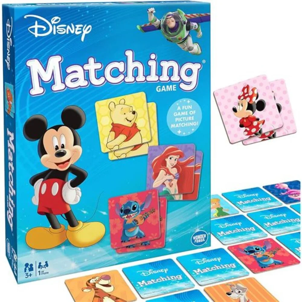Wonder Forge Disney Matching Game – Fun Memory Game for Boys & Girls Ages 3